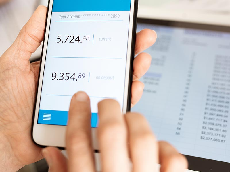 online banking phone